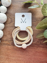 Load image into Gallery viewer, Hair Tie Bracelet Sets - Ball Accent