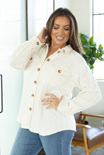 Load image into Gallery viewer, Cable Knit Jacket - Ivory