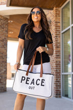Load image into Gallery viewer, Canvas Bag - Peace Out