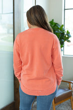 Load image into Gallery viewer, Vintage Wash Pullover - Coral
