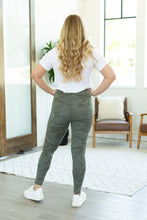 Load image into Gallery viewer, Athleisure Leggings - Olive Camo