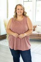 Load image into Gallery viewer, Ruffle Tank - Rose Dash