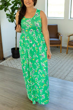 Load image into Gallery viewer, Samantha Maxi Dress - Green Floral