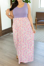 Load image into Gallery viewer, Samantha Maxi Dress - Purple Floral