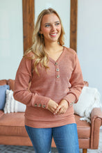 Load image into Gallery viewer, Brittney Button Sweater - Terra Cotta