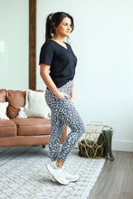 Load image into Gallery viewer, Athleisure Leggings - Snow Leopard