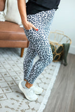 Load image into Gallery viewer, Athleisure Leggings - Snow Leopard