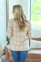 Load image into Gallery viewer, Norah Plaid Shacket - Light Tan