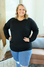 Load image into Gallery viewer, Kayla Lightweight Pullover - Black