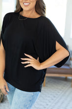 Load image into Gallery viewer, Darcy Dolman Top - Black