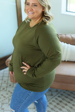 Load image into Gallery viewer, Kayla Lightweight Pullover - Olive