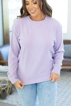 Load image into Gallery viewer, Corrine Ribbed Pullover Top - Lavender