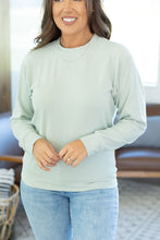 Load image into Gallery viewer, Corrine Ribbed Pullover Top - Sage