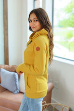 Load image into Gallery viewer, Classic ZipCowl Sweatshirt - Mustard