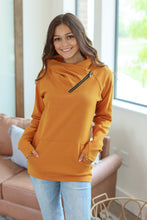 Load image into Gallery viewer, Classic ZipCowl Sweatshirt - Camel