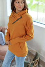 Load image into Gallery viewer, Classic ZipCowl Sweatshirt - Camel