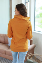 Load image into Gallery viewer, Classic ZipCowl Sweatshirt - Camel