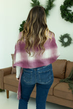 Load image into Gallery viewer, Fringe Plaid Scarf - Berry