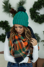 Load image into Gallery viewer, Morgan Micro Braid Beanie - Green