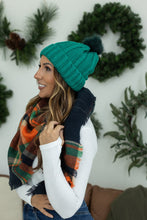Load image into Gallery viewer, Morgan Micro Braid Beanie - Green