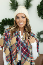 Load image into Gallery viewer, Morgan Micro Braid Beanie - Cream