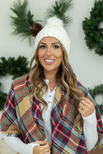 Load image into Gallery viewer, Morgan Micro Braid Beanie - White