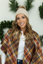 Load image into Gallery viewer, Carly Cable Knit Beanie - Tan