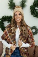 Load image into Gallery viewer, Bella Braid Beanie - Cream
