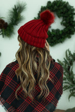Load image into Gallery viewer, Morgan Micro Braid Beanie - Red