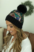 Load image into Gallery viewer, Sparkle Beanie - Black