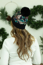 Load image into Gallery viewer, Sparkle Beanie - Black