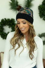 Load image into Gallery viewer, Sparkle Beanie - Black