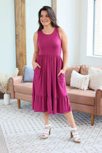 Load image into Gallery viewer, Bailey Dot Dress - Magenta