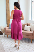 Load image into Gallery viewer, Bailey Dot Dress - Magenta