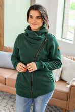 Load image into Gallery viewer, Quinn ZipUp Cowl - Evergreen