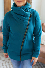 Load image into Gallery viewer, Quinn ZipUp Cowl - Teal