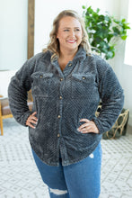 Load image into Gallery viewer, Fleece Shacket - Grey