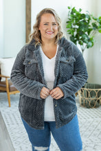 Load image into Gallery viewer, Fleece Shacket - Grey
