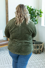 Load image into Gallery viewer, Fleece Shacket - Dark Olive