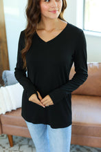 Load image into Gallery viewer, Leah Long Sleeve Top - Black