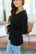 Load image into Gallery viewer, Leah Long Sleeve Top - Black