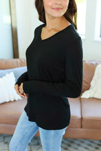 Load image into Gallery viewer, Leah Long Sleeve Top - Black