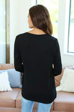 Load image into Gallery viewer, Leah Long Sleeve Top - Black