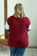 Load image into Gallery viewer, Varsity Pullover - Burgundy