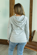 Load image into Gallery viewer, Pixie Pocket Halfzip Hoodie - Light Grey