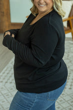 Load image into Gallery viewer, Leah Long Sleeve Top - Black