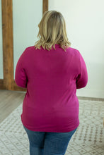 Load image into Gallery viewer, Leah Long Sleeve Top - Magenta