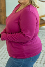 Load image into Gallery viewer, Leah Long Sleeve Top - Magenta