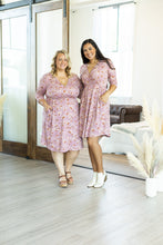 Load image into Gallery viewer, Taylor Dress - Mauve and Rust Floral