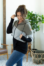 Load image into Gallery viewer, Classic Colorblock FullZip - Olive , Grey, and Black